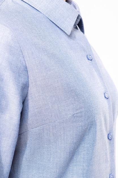 Chemise Oxford Femme Manches Longues