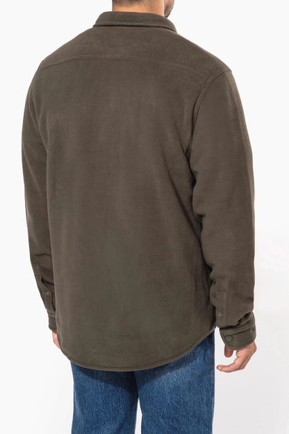 Surchemise Polaire Doublée Sherpa Homme