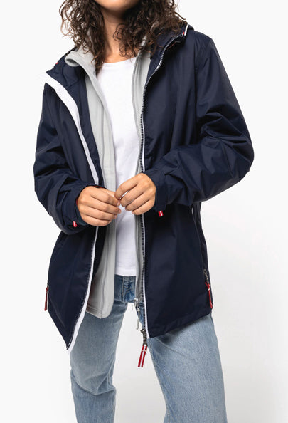 Atmungsaktive, wasserdichte Unisex-Jacke