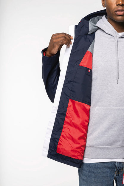 Atmungsaktive, wasserdichte Unisex-Jacke