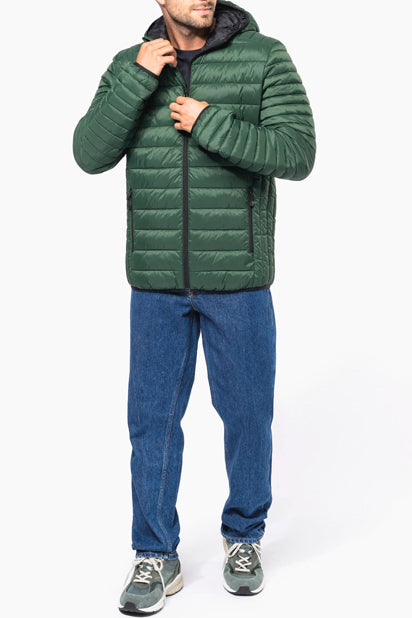 Leichte Daunenjacke mit Kapuze für Herren