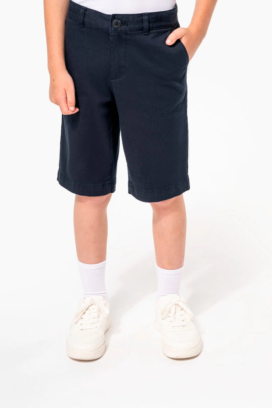 Boys' Stretch Chino Bermuda Shorts