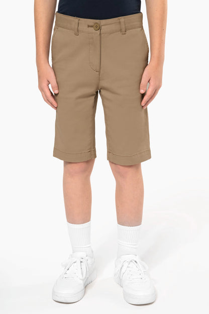 Boys' Stretch Chino Bermuda Shorts