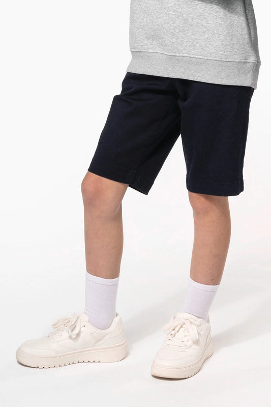 Bermuda Chino Garçon Stretch