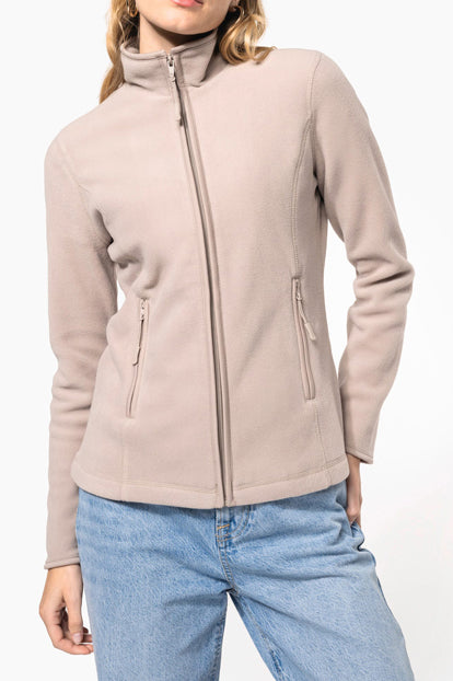 Women's Zipped Microfleece Jacket