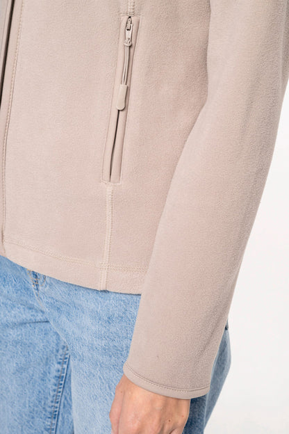Women's Zipped Microfleece Jacket