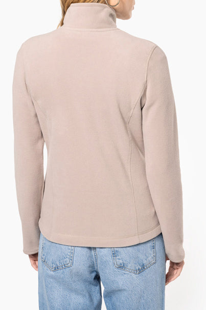 Women's Zipped Microfleece Jacket