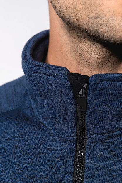 Veste Zippée Chinée Homme