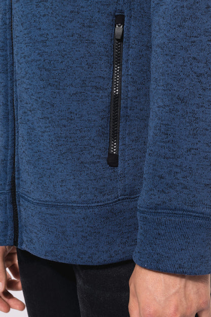 Veste Zippée Chinée Homme