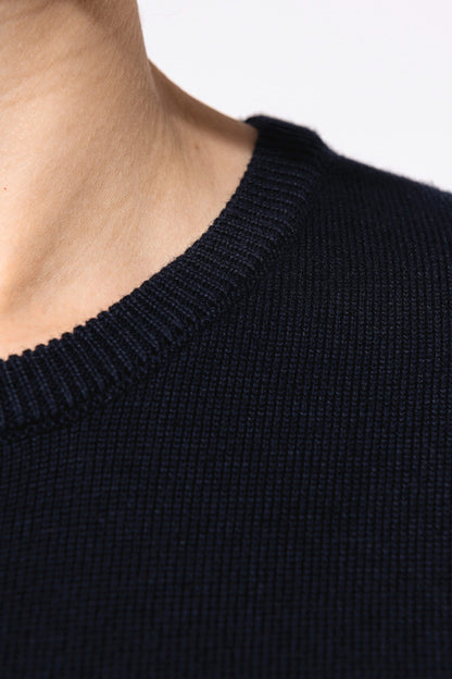 Feinstrickpullover mit Rundhalsausschnitt für Damen