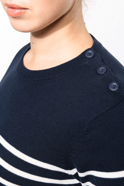 Zeitloser Matrosenpullover für Damen