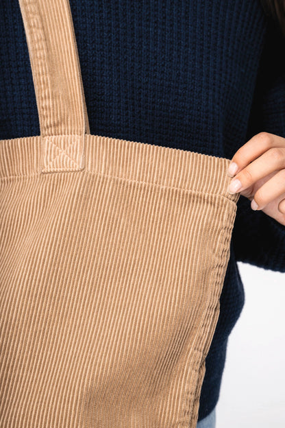 Umweltfreundliche Cordtasche