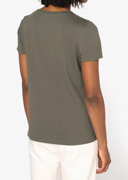 Bio-T-Shirt für Damen mit tailliertem Schnitt