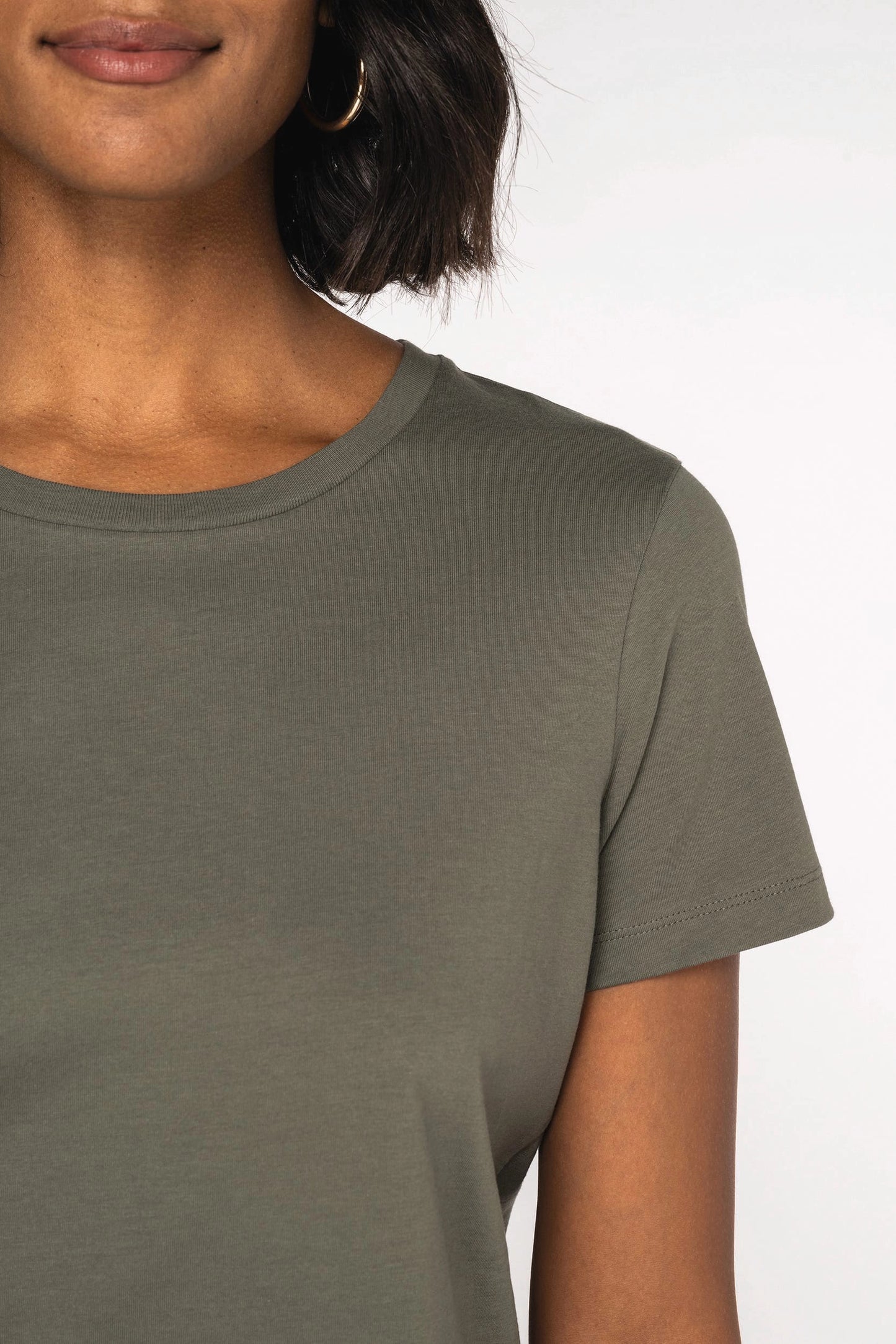 T-shirt Bio Femme Coupe Ajustée