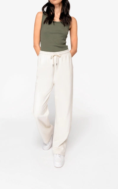 Geripptes Tanktop aus Bio-Baumwolle für Damen