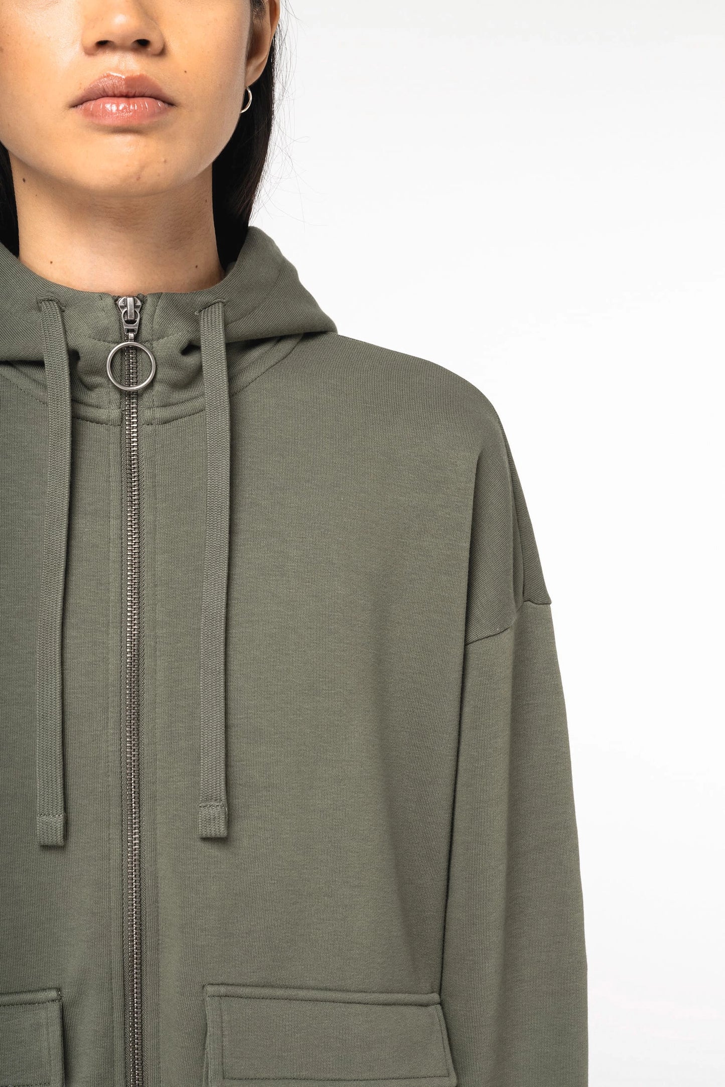Sweat à Capuche Molleton Oversize femme