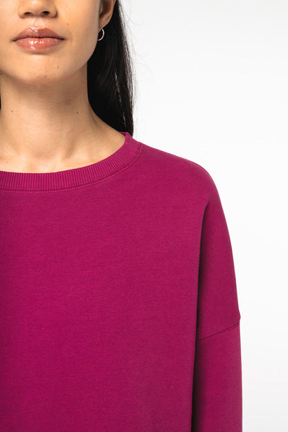 Sweat Crop Oversize Bio Femme