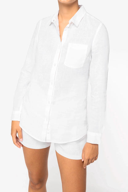 Chemise en lin femme