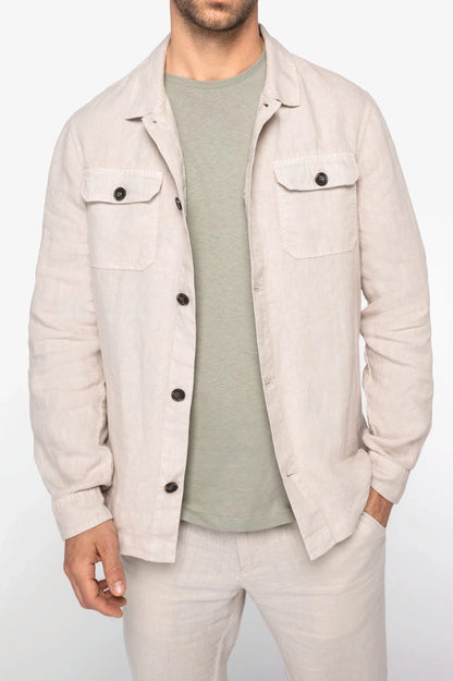 Surchemise Lin Homme Écoresponsable