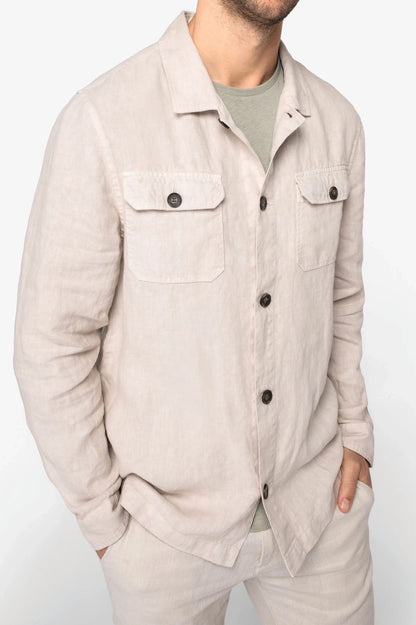 Surchemise Lin Homme Écoresponsable