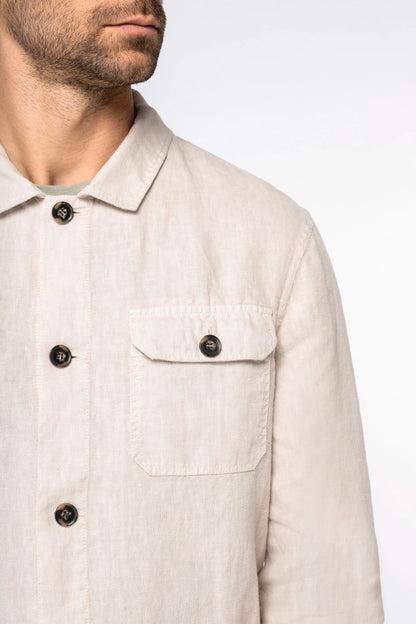 Surchemise Lin Homme Écoresponsable