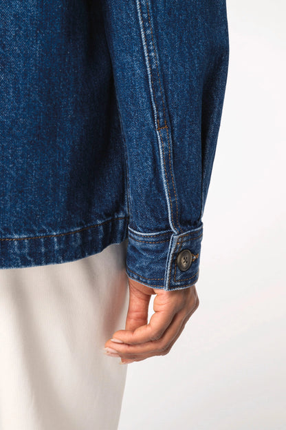 Veste en jean unisexe éco-légende