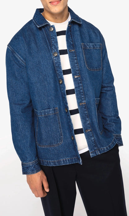 Veste en jean unisexe éco-légende