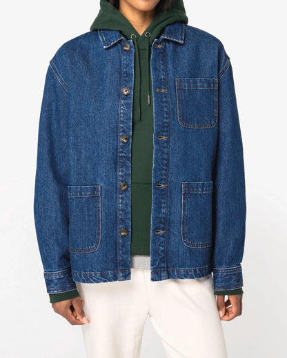 Veste en jean unisexe éco-légende