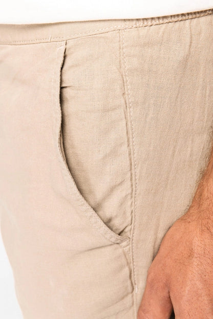Pantalon Lin et Coton Bio Homme