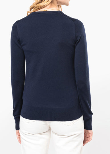 Women's Merino V-Neck Sweater