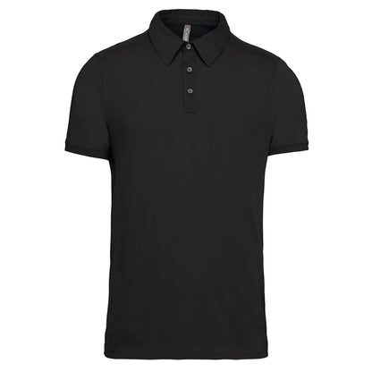 Men's Short Sleeve Jersey Polo Shirt