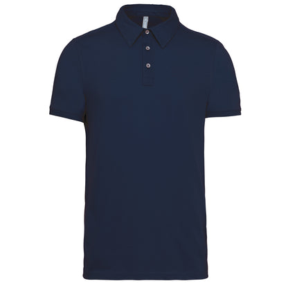 Men's Short Sleeve Jersey Polo Shirt