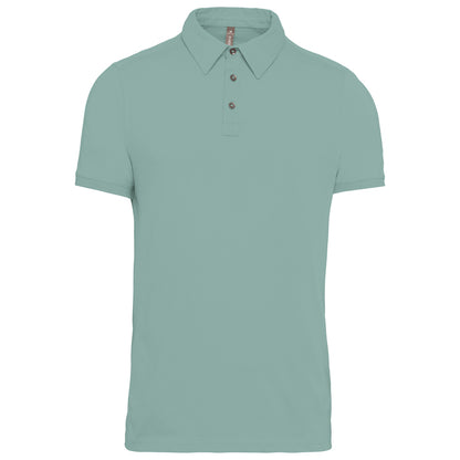 Men's Short Sleeve Jersey Polo Shirt