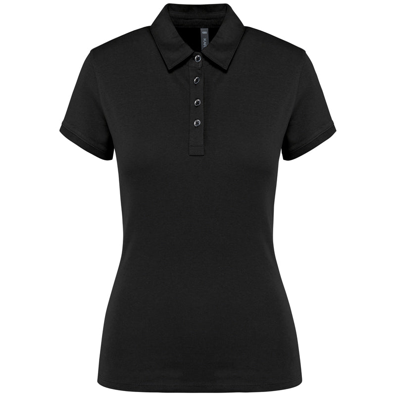 Polo Jersey Manches Courtes Femme