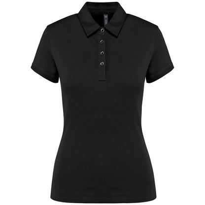 Polo Jersey Manches Courtes Femme