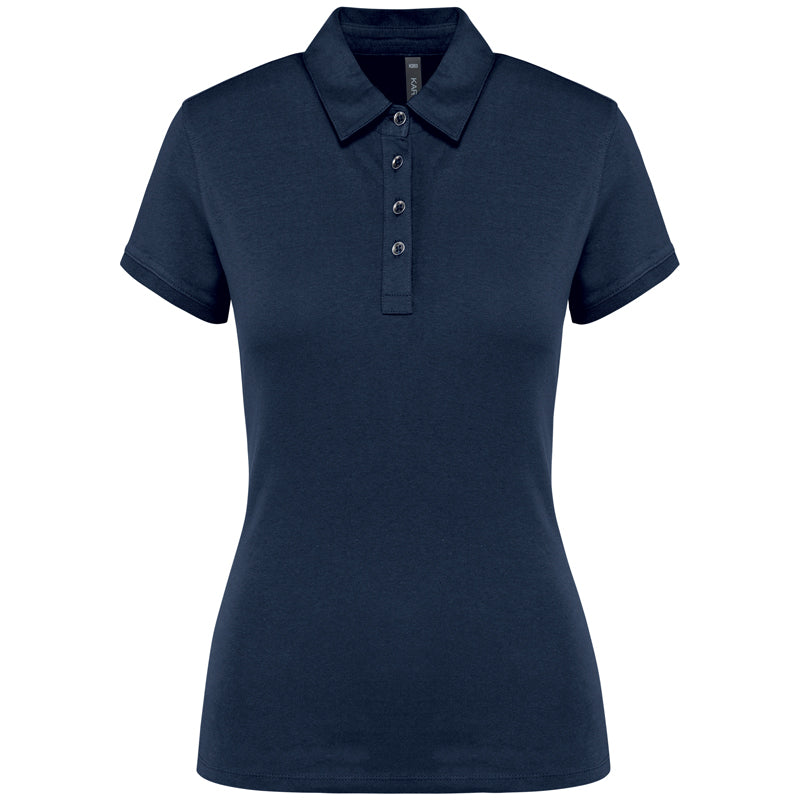 Polo Jersey Manches Courtes Femme
