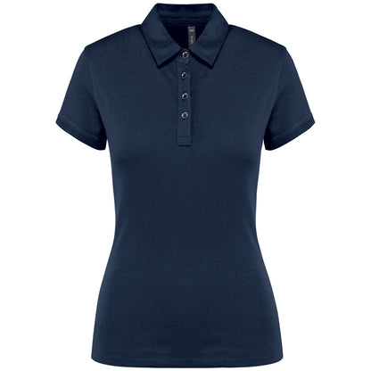Polo Jersey Manches Courtes Femme