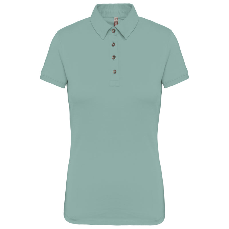 Polo Jersey Manches Courtes Femme
