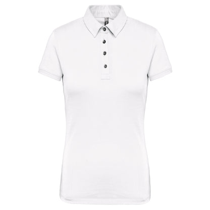 Polo Jersey Manches Courtes Femme