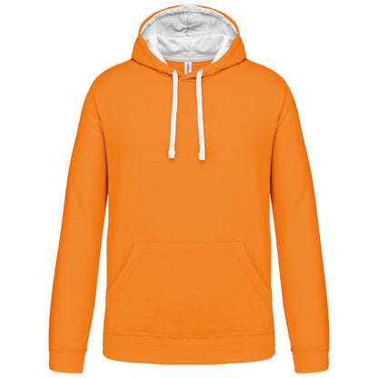 Men's Contrasting Hooded Sweatshirt