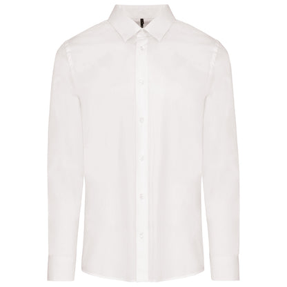 Chemise Popeline Manches Longues Homme