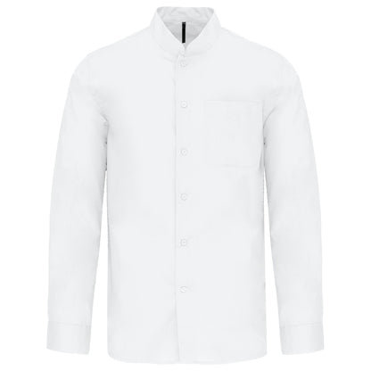 Chemise Col Mao Popeline Homme