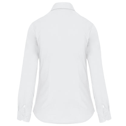 Chemise Coton Stretch Coupe Ajustée Femme