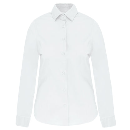 Chemise Coton Stretch Coupe Ajustée Femme