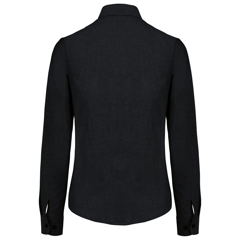 Chemise Oxford Femme Manches Longues