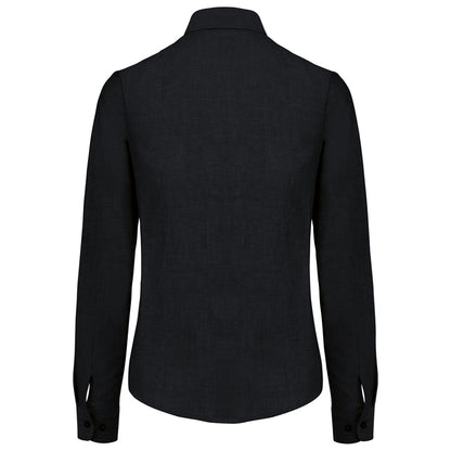 Chemise Oxford Femme Manches Longues