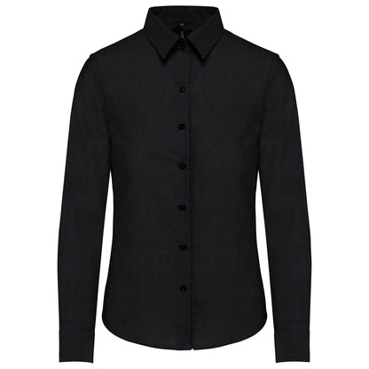 Chemise Oxford Femme Manches Longues
