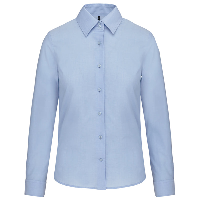 Chemise Oxford Femme Manches Longues