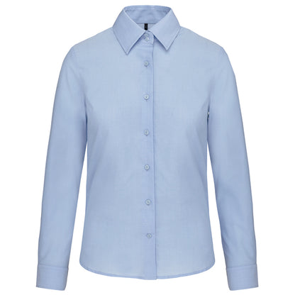 Chemise Oxford Femme Manches Longues