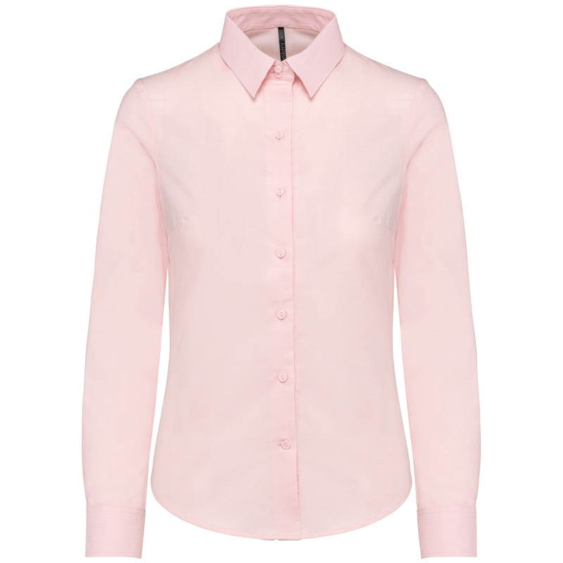 Chemise Oxford Femme Manches Longues